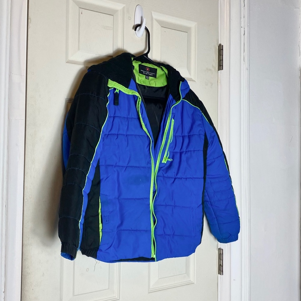 Protection System jacket boys 10/12 euc kids